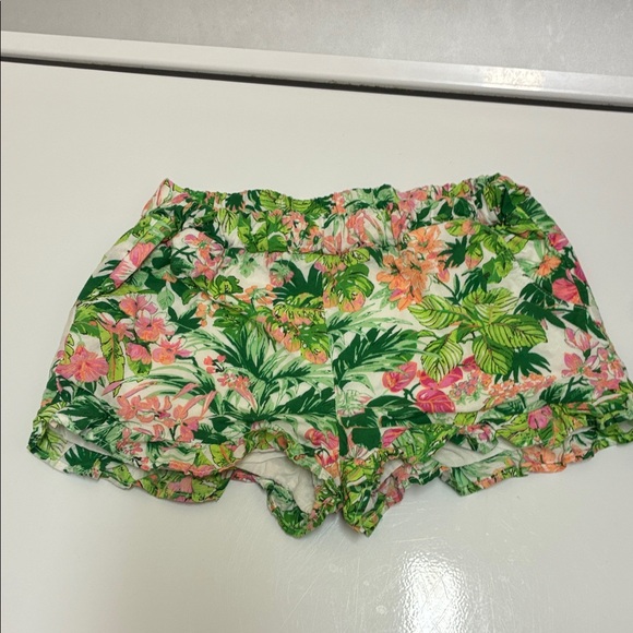 Janie and Jack Other - Janie and Jack Tropical Floral High Waist Shorts